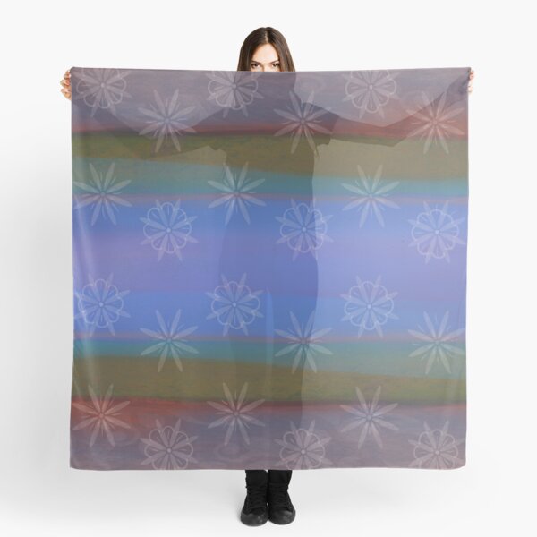 Snow flowers Scarf