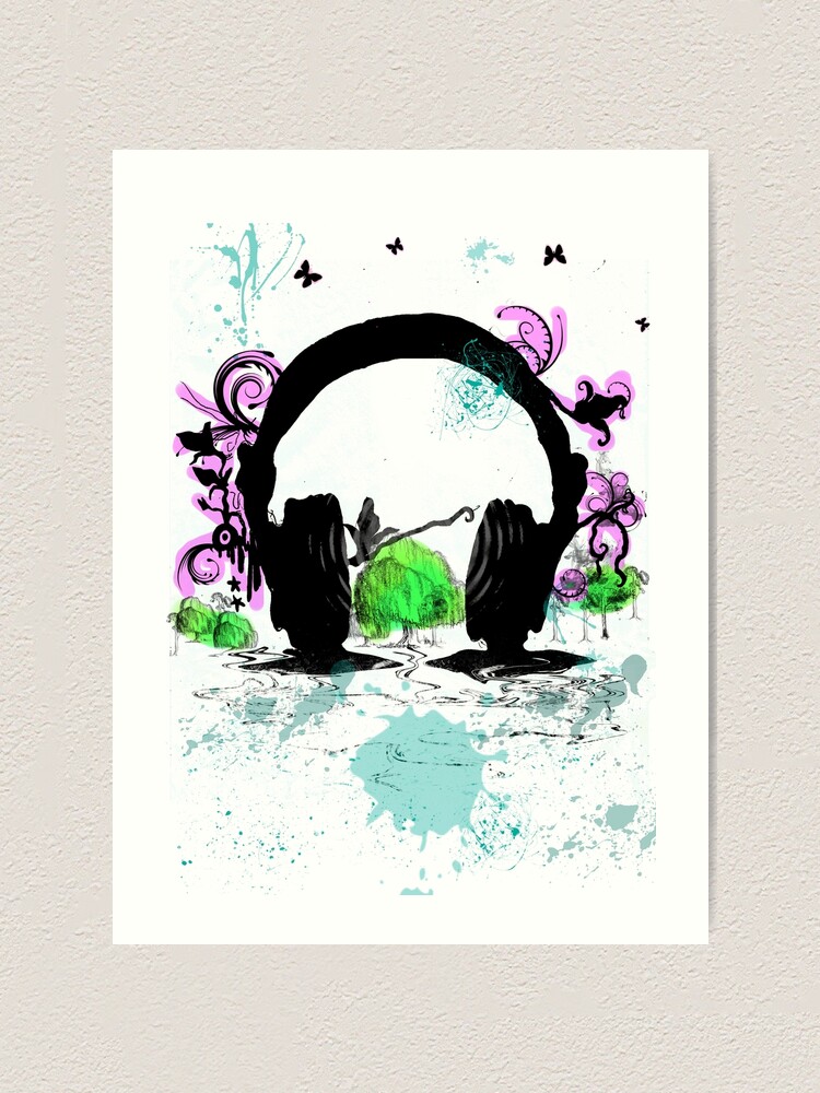 Thumbnail 1 of 3, Art Print, music festival inspired designed and sold by blondie1sammo.