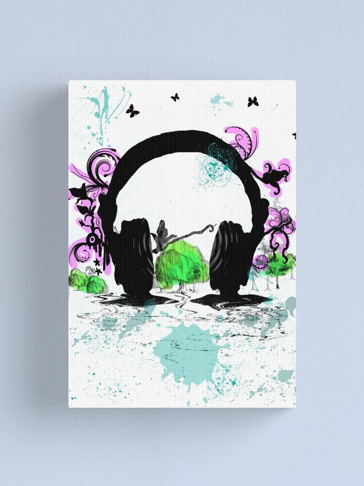 Thumbnail 1 of 3, Canvas Print, music festival inspired designed and sold by blondie1sammo.