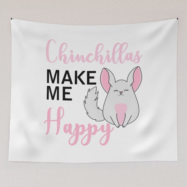 Item preview, Chinchillas Make Me Happy designed and sold by Matthew Whittaker.