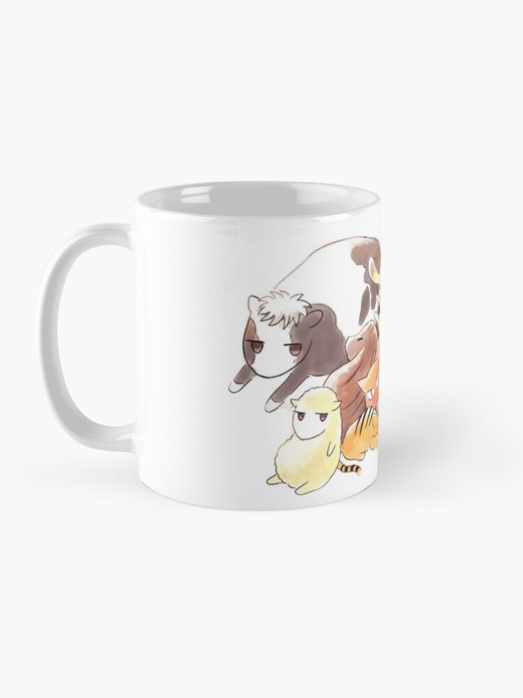 Alternate view of Fruits Basket | Zodiac Animals + Rice ball Mug