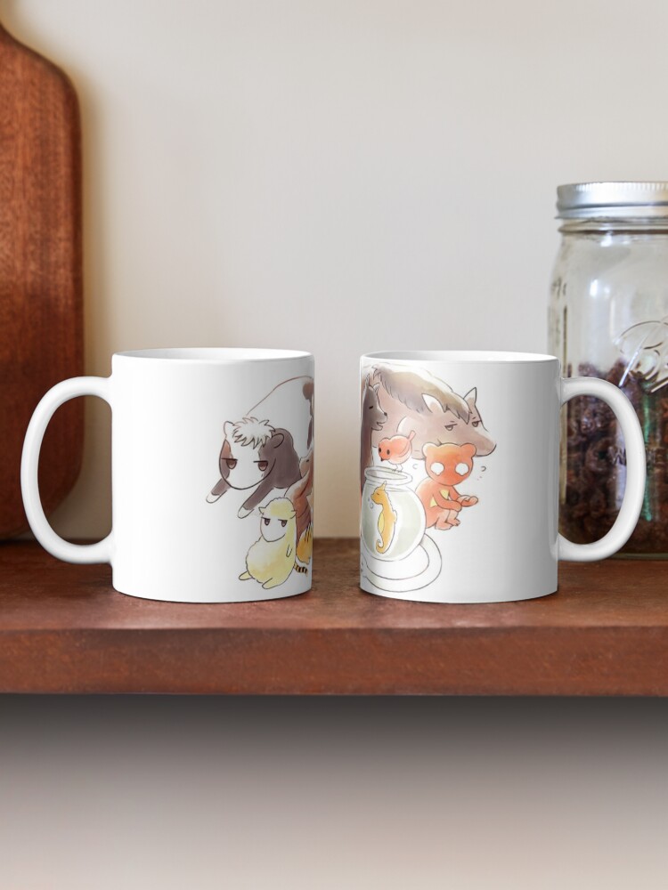 Alternate view of Fruits Basket | Zodiac Animals + Rice ball Mug