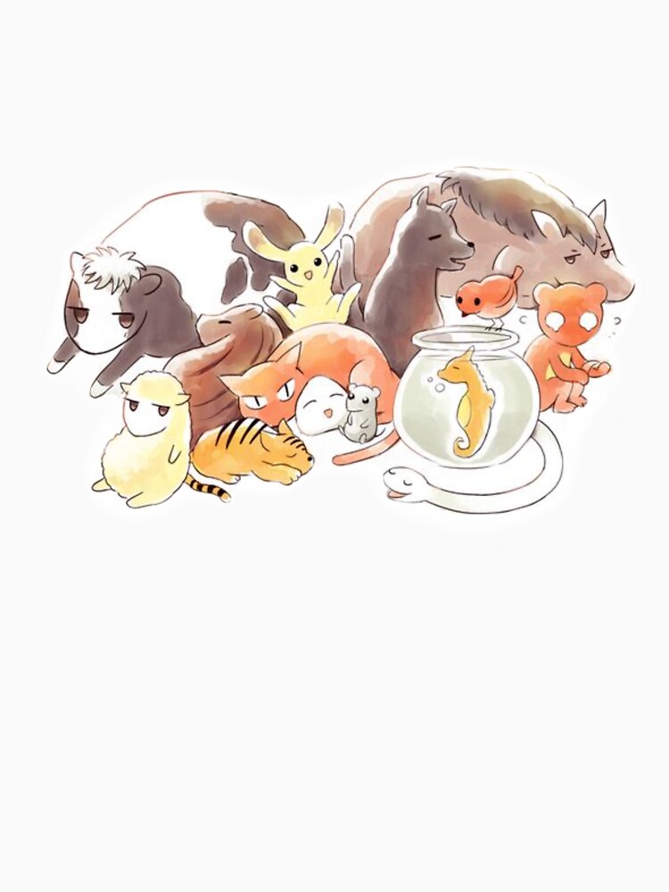 Fruits Basket | Zodiac Animals + Rice ball by Ellenaia