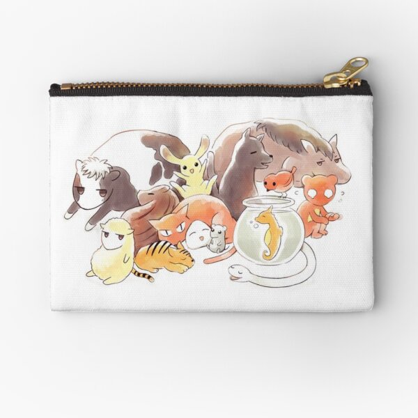 Fruits Basket | Zodiac Animals + Rice ball Zipper Pouch