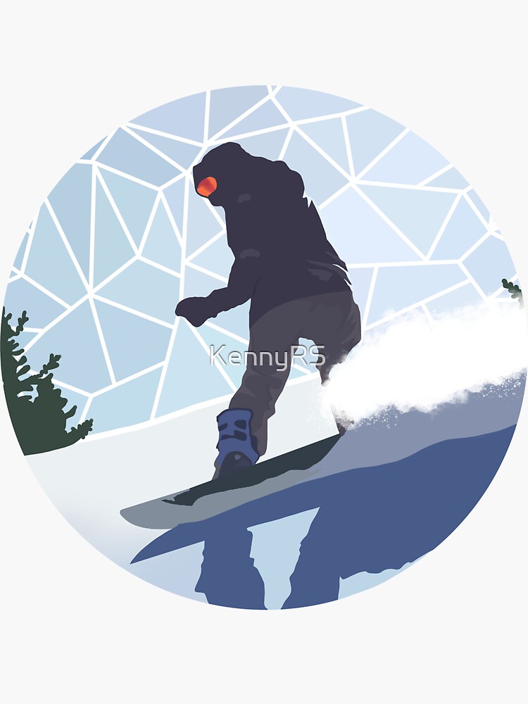 Snowboard  Sticker for Sale by Nuijten