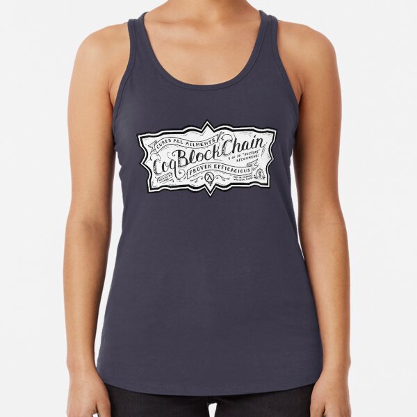 CoqBlockchain Racerback Tank Top