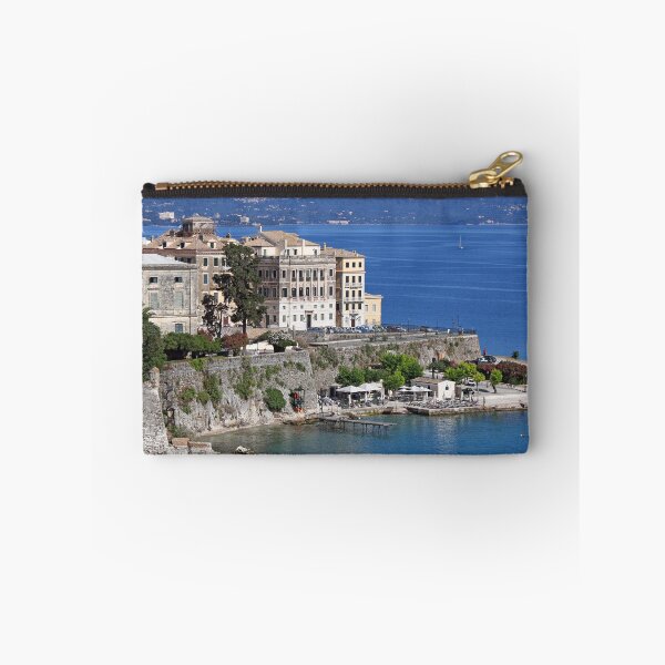 Item preview, Corfu town and blue sea cityscape Greece summer season designed and sold by goceris.