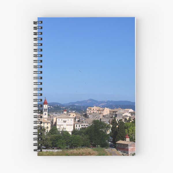 Item preview, Corfu town cityscape Greece summer season designed and sold by goceris.