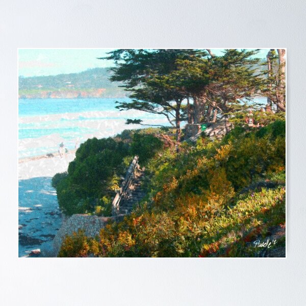 Item preview, Beach Staircase - Carmel, CA designed and sold by JimPavelle.