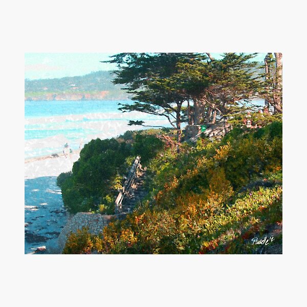 Item preview, Beach Staircase - Carmel, CA designed and sold by JimPavelle.