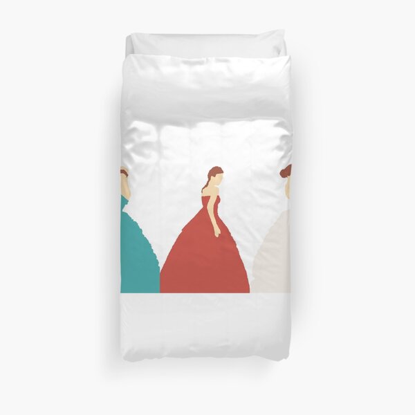 The Selection Trilogy Silhouettes Duvet Cover
