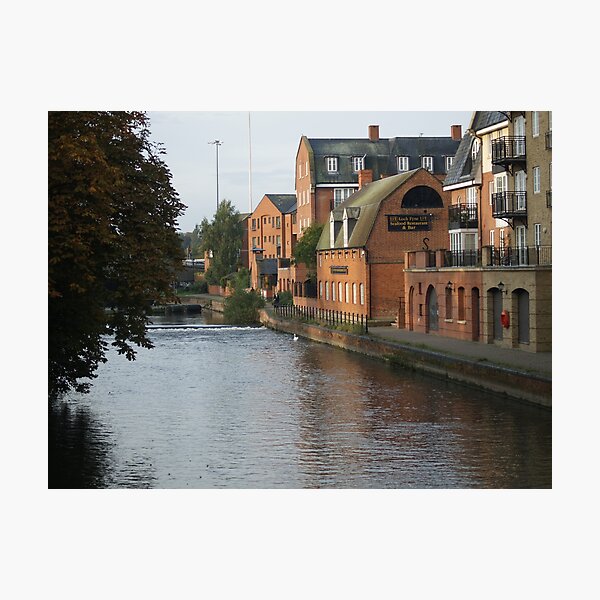 Along the Kennet River Photographic Print