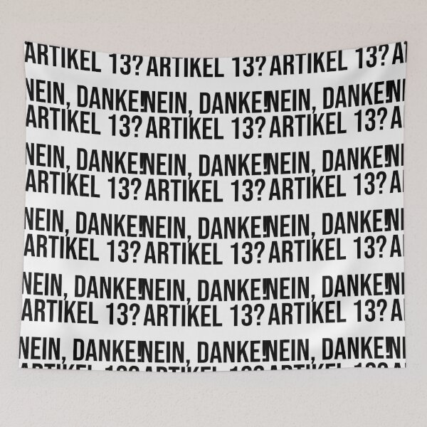 Item preview, Article 13? No thanks designed and sold by KleinJenny.