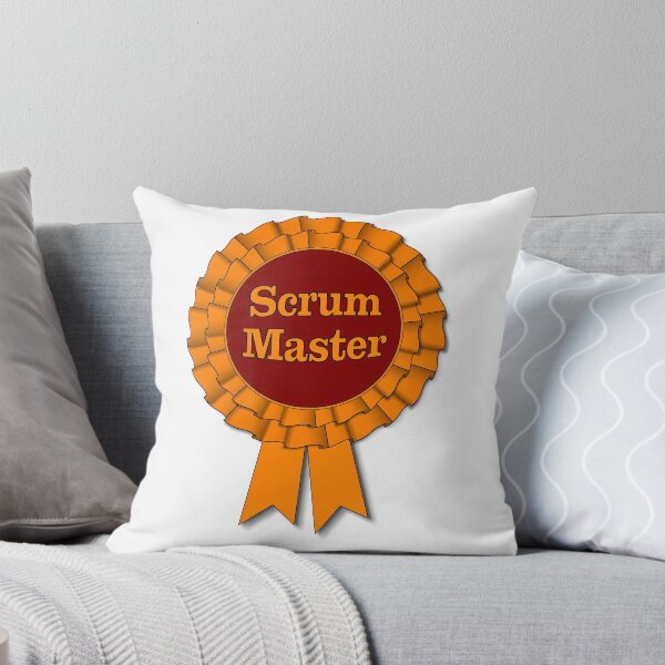 Item preview, Scrum Master Rosette designed and sold by benandfreya.