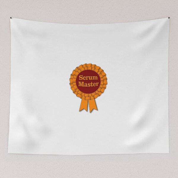 Item preview, Scrum Master Rosette designed and sold by benandfreya.