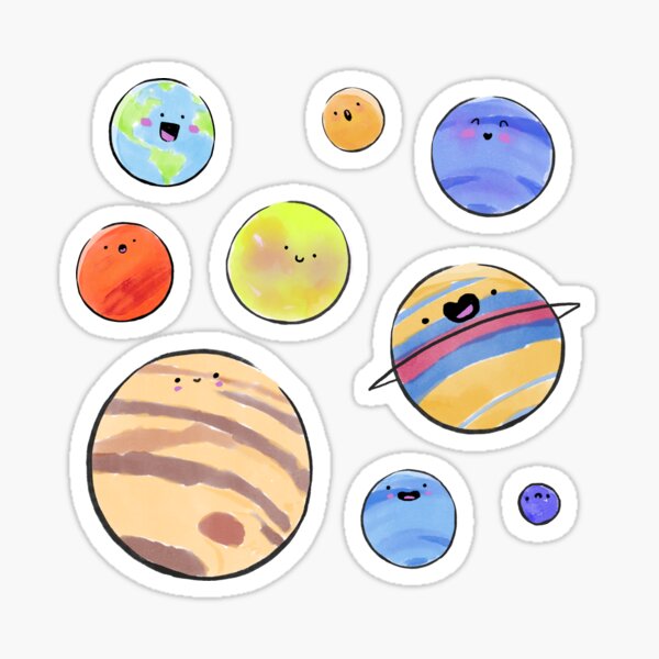 Planet Pack Sticker