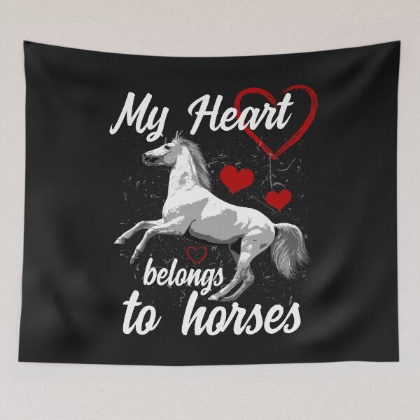 Item preview, My heart belongs to horses designed and sold by dtino.