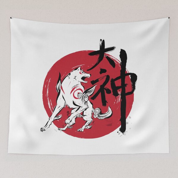 Item preview, Great God sumi-e designed and sold by zoezowie79.
