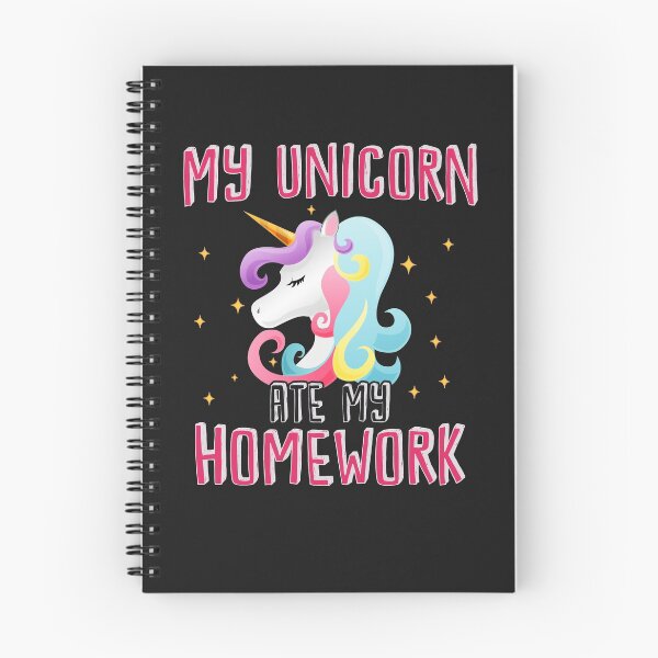 Item preview, My unicorn ate my homework designed and sold by dtino.