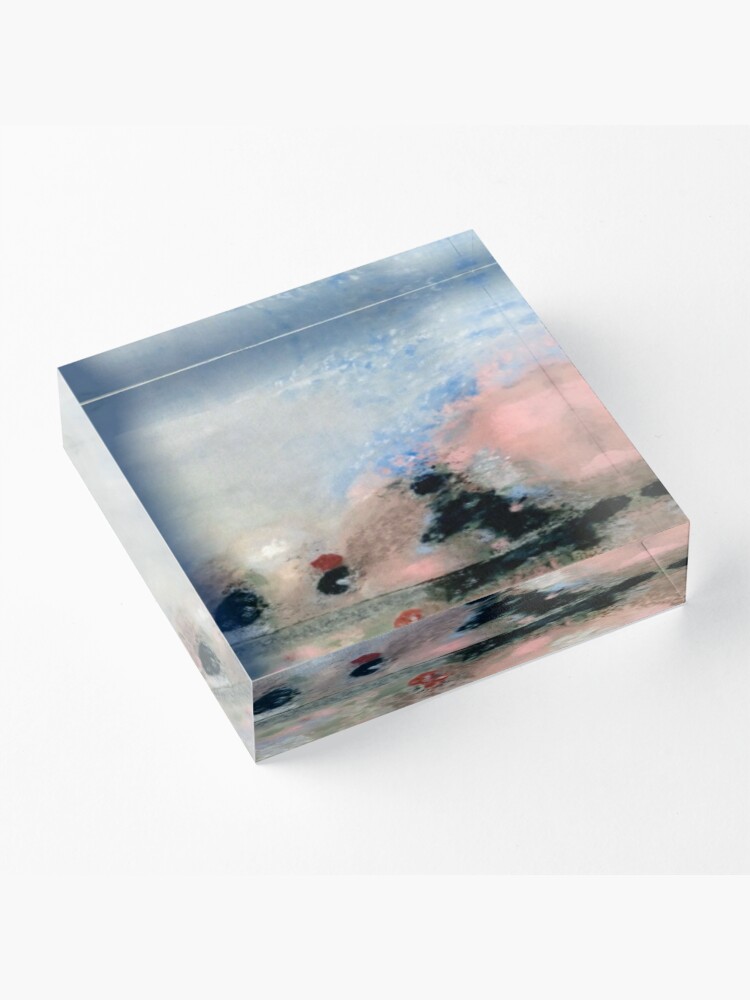 Alternate view of Mist Acrylic Block