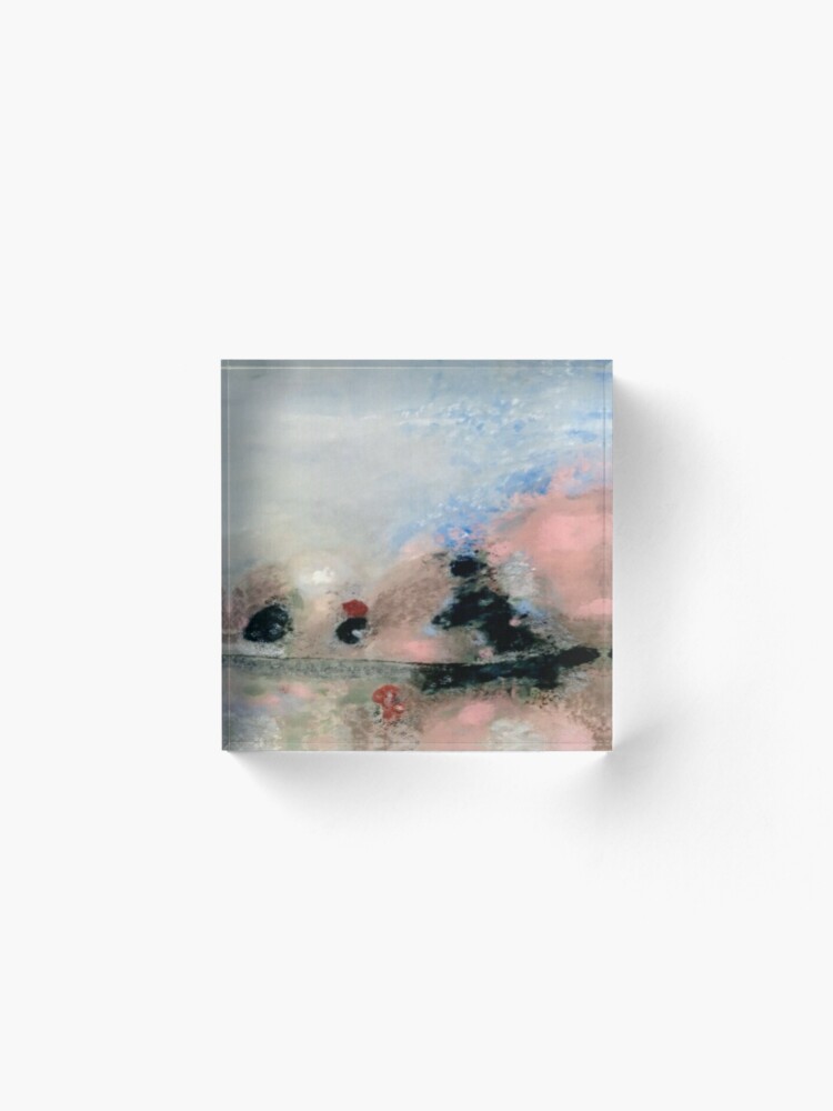 Alternate view of Mist Acrylic Block