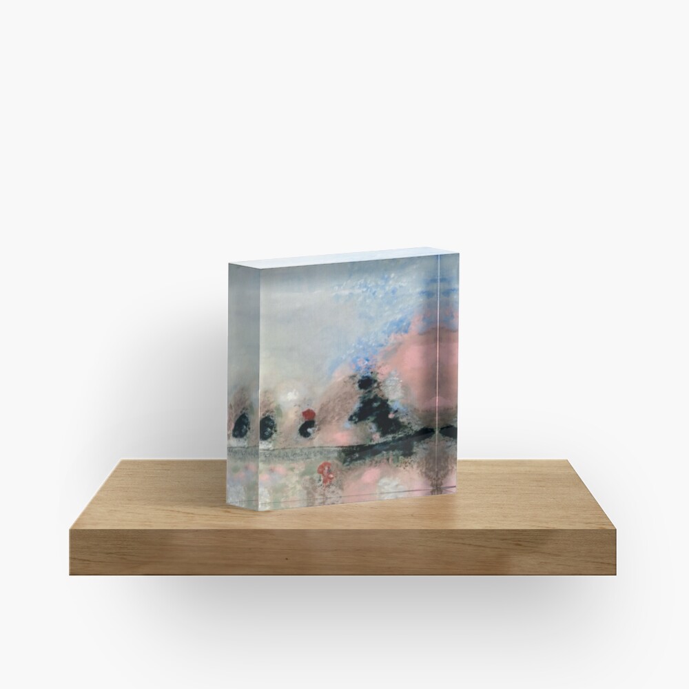 Mist Acrylic Block