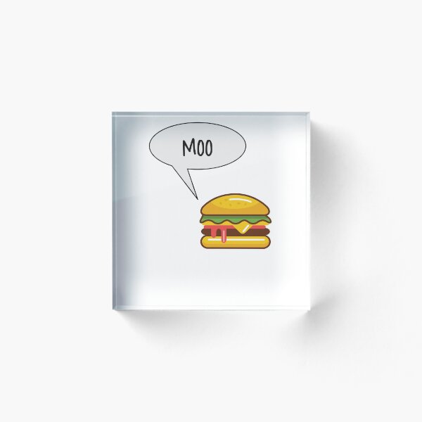 Aperçu de l'œuvre Chemise burger Moo créée et vendue par querblick.