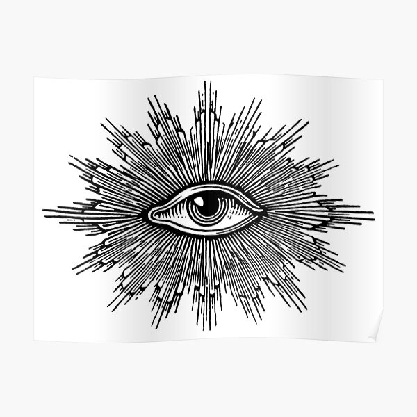 "third eye" Poster for Sale by rafaelsorss Redbubble