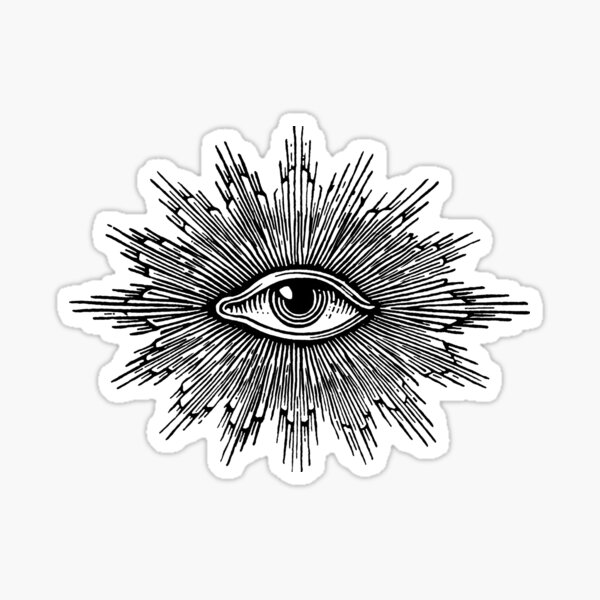 third eye Sticker