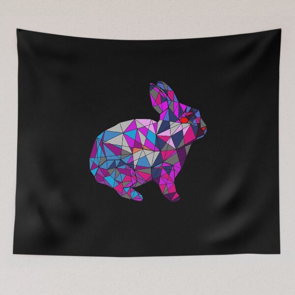 Item preview, Geometric bunny animal gift designed and sold by HSGDesignz.