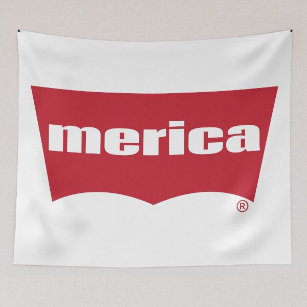 Item preview, Merica Words Millennials Use America designed and sold by ProjectX23.