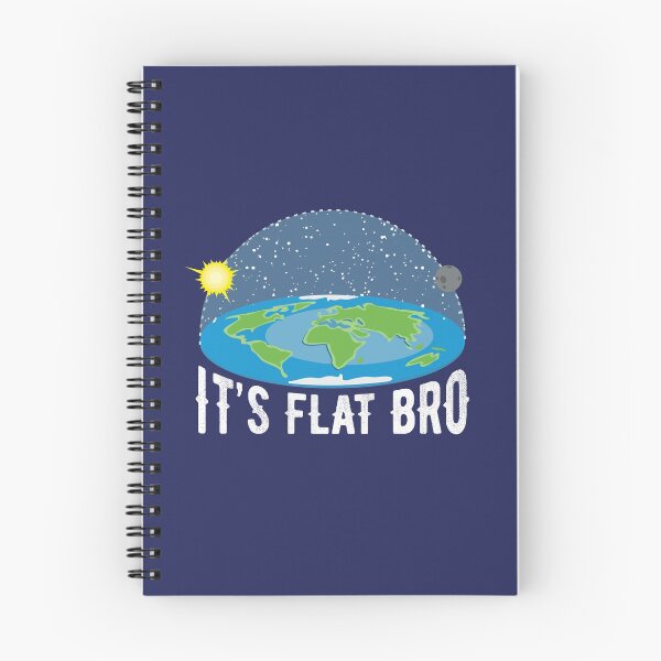 Item preview, It's Flat Bro Funny Flat Earth Society  designed and sold by alenaz.