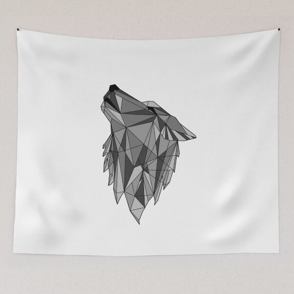 Item preview, Geometric Wolf Animal Gift designed and sold by HSGDesignz.