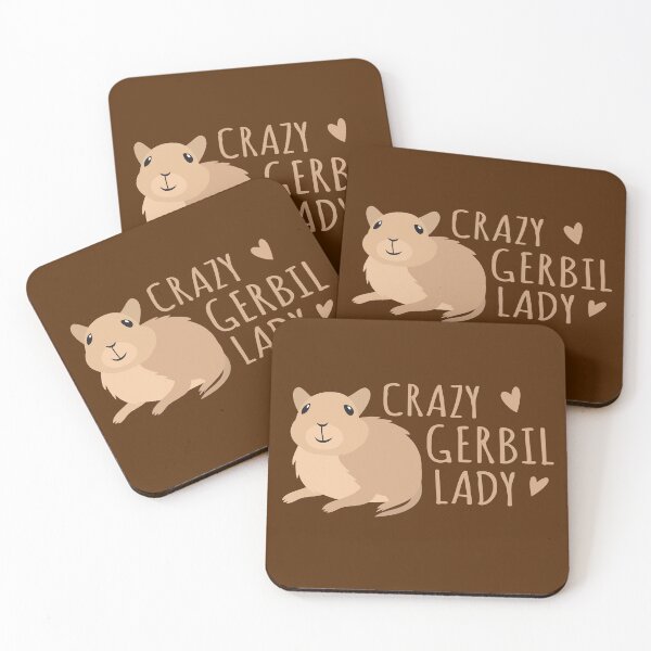 Item preview, Crazy gerbil lady designed and sold by jazzydevil.