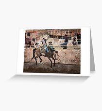 Ride 'Em Cowboy Greeting Card