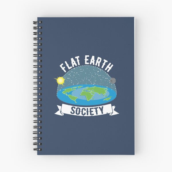 Item preview, Flat Earth Society The Earth is Flat Funny Conspiracy Theory  designed and sold by alenaz.