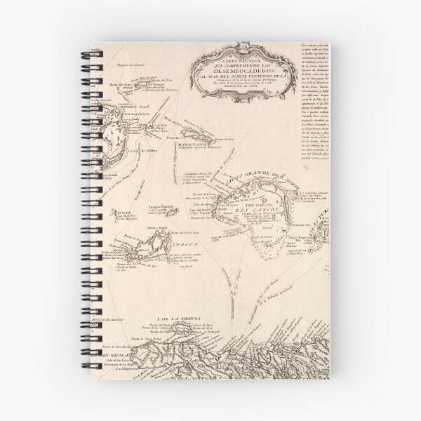 Item preview, Vintage Map of The Turks and Caicos (1782) designed and sold by BravuraMedia.
