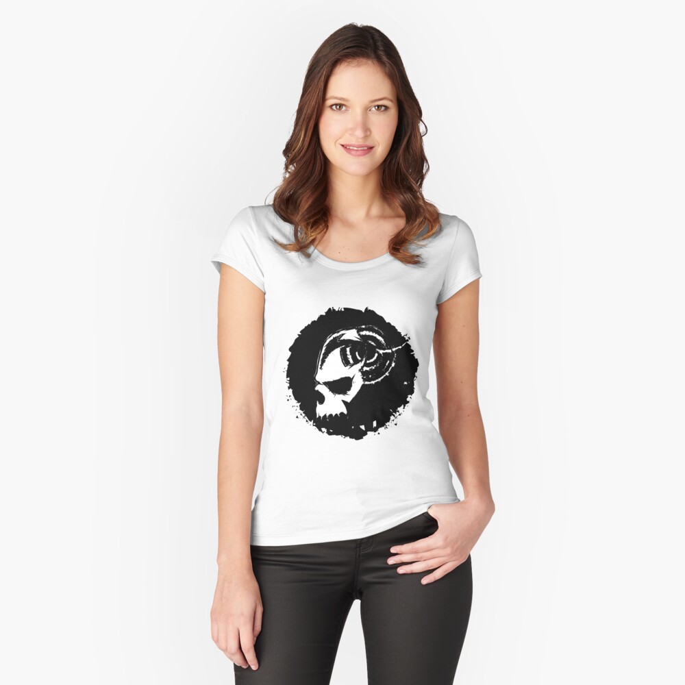 Item preview, Fitted Scoop T-Shirt designed and sold by bubuknows.