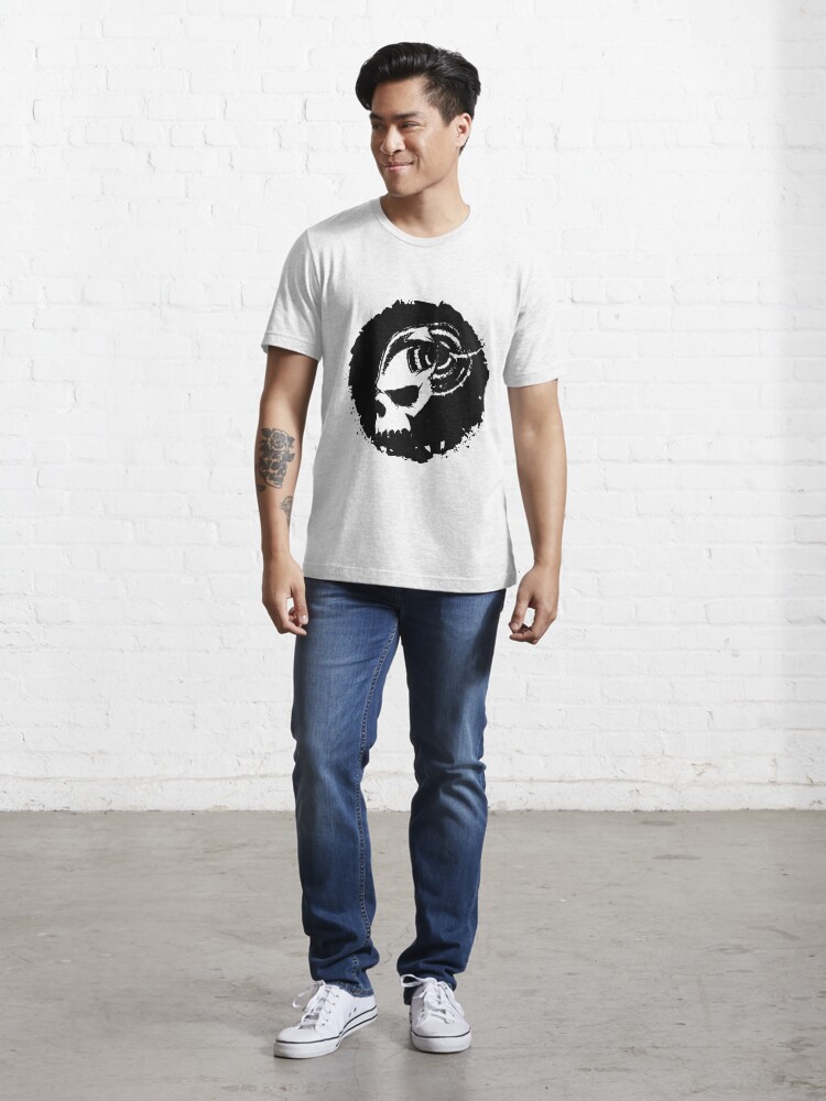 Thumbnail 5 of 7, Essential T-Shirt, Skull designed and sold by bubuknows.