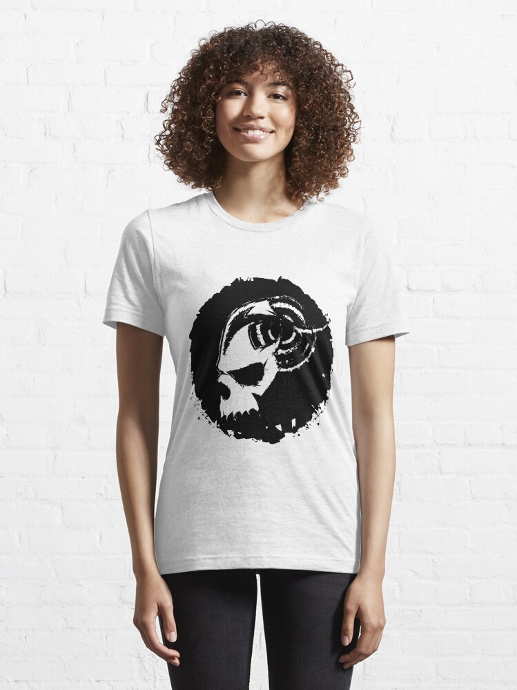 Thumbnail 6 of 7, Essential T-Shirt, Skull designed and sold by bubuknows.