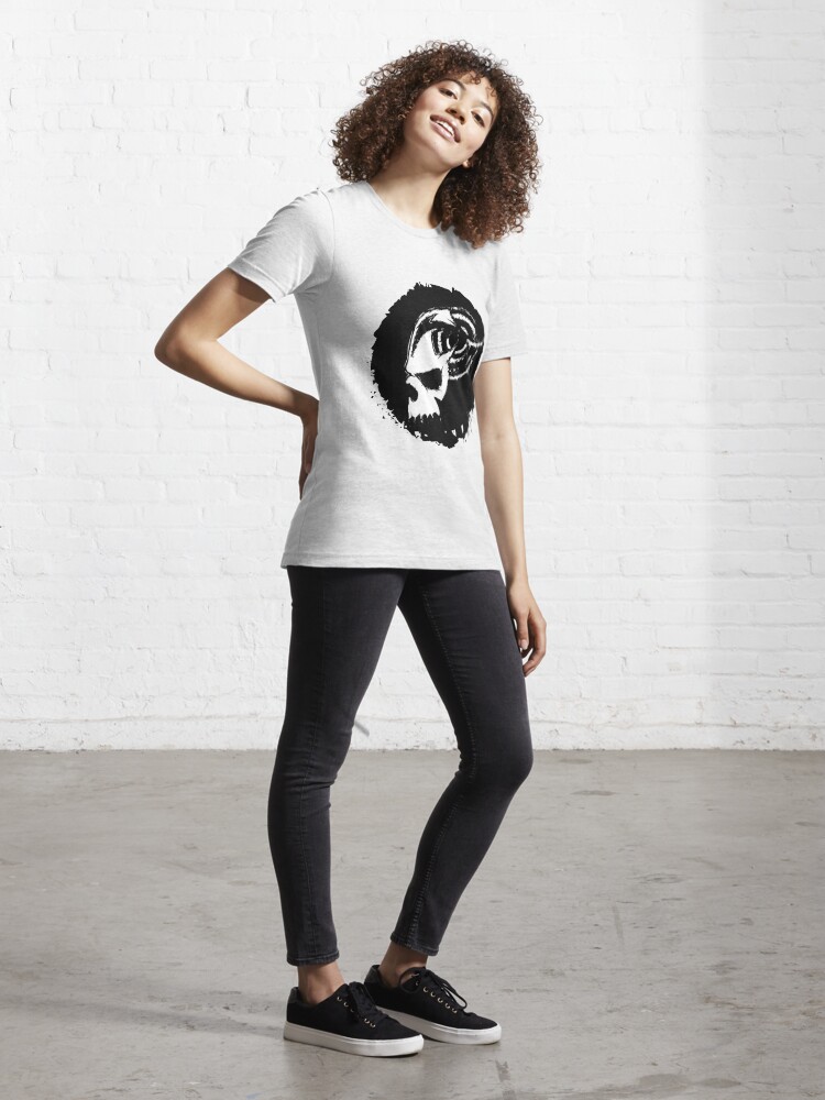 Thumbnail 4 of 7, Essential T-Shirt, Skull designed and sold by bubuknows.