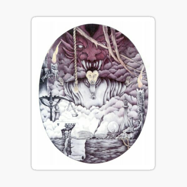 Warlock. Sticker