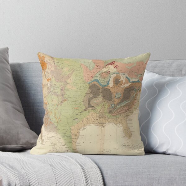 Item preview, Vintage United States Geological Map (1856) designed and sold by BravuraMedia.