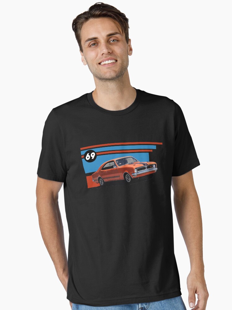 Thumbnail 1 of 7, Essential T-Shirt, Holden HT GTS Monaro designed and sold by radestilo.