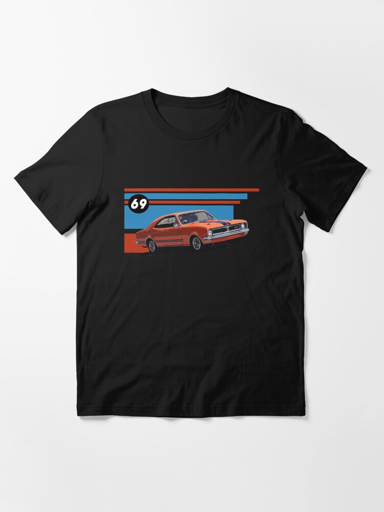 Thumbnail 3 of 7, Essential T-Shirt, Holden HT GTS Monaro designed and sold by radestilo.