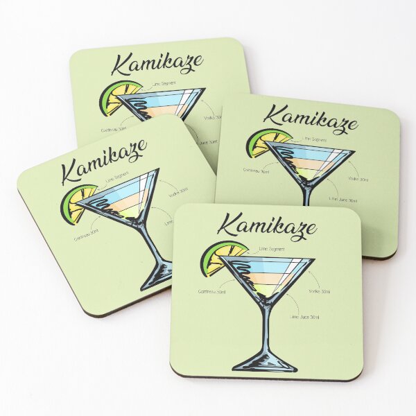 Item preview, Kamikaze Recipe designed and sold by HuckleberryArts.
