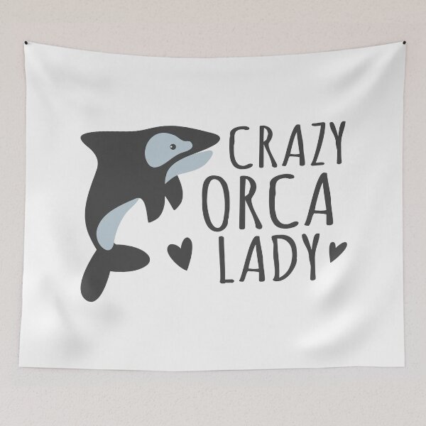 Item preview, Crazy ORCA whale lady designed and sold by jazzydevil.