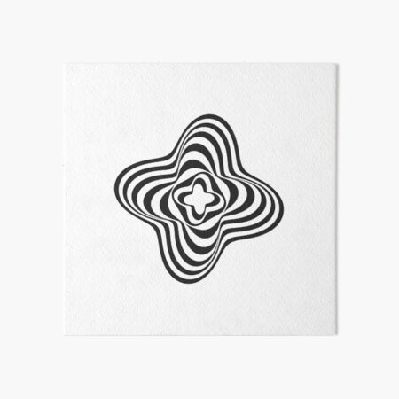zebra, element, in a row, striped, textured, styles, geometric shape, square Art Board Print