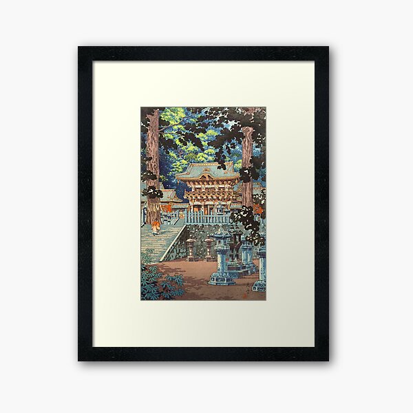 Item preview, Tsuchiya Koitsu - Yomei Gate, Nikko designed and sold by ArtExpression.