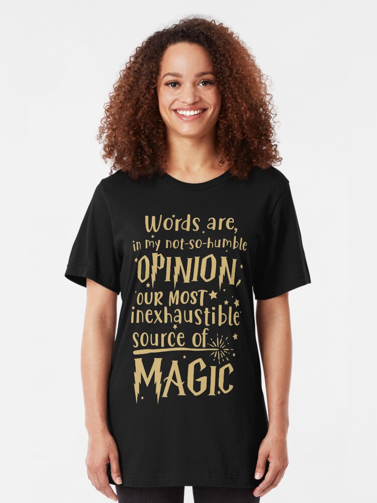 Alternate view of Inexhaustible source of magic Slim Fit T-Shirt
